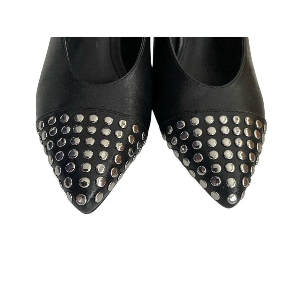 Punk MICHAEL Michael Kors Studded Slingback Pumps - Picture 13 of 13